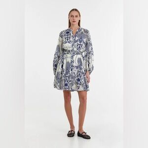 Devotion Twins Megan Mini Dress Long Sleeve UNLINED NO BELT READ Small